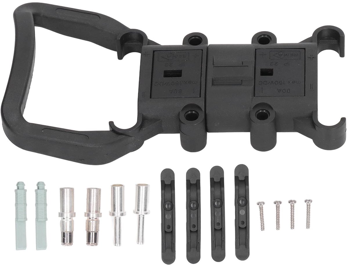 aladdien - Elektrische Heftruck Accu Connector - Snelle Aansluiting Kit - Voor betrouwbare verbinding - Geschikt voor elektrische heftrucks - Hoogwa...