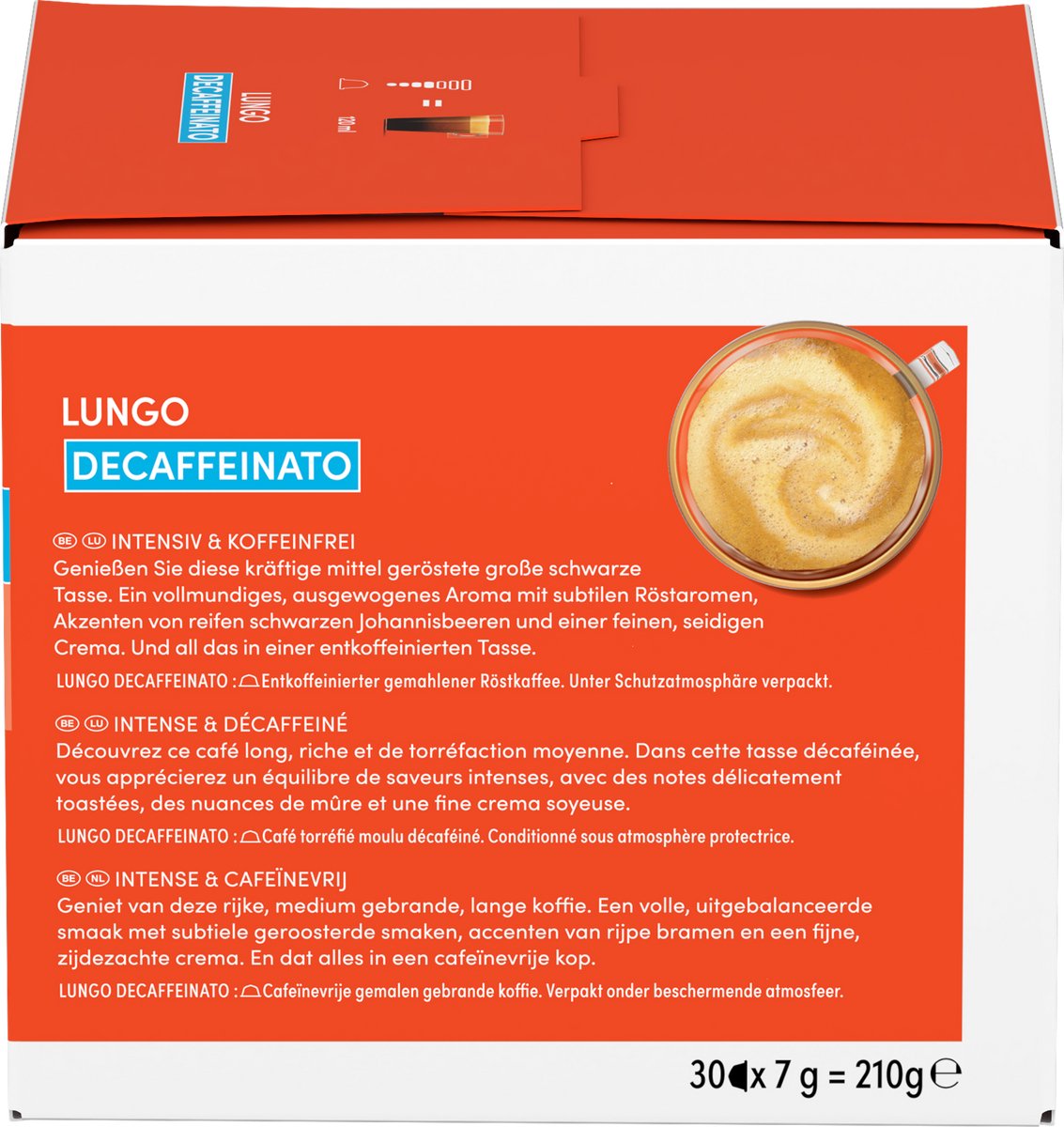Nescafé Dolce Gusto capsules Lungo Decaffeinato - 90 koffiecups voor 90 koppen koffie thumbnail 5