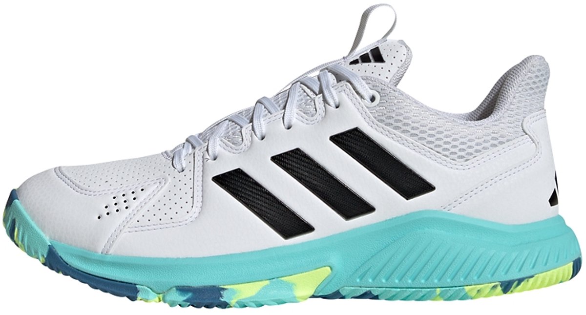 Adidas Performance Court Flight Schoenen Dames Wit