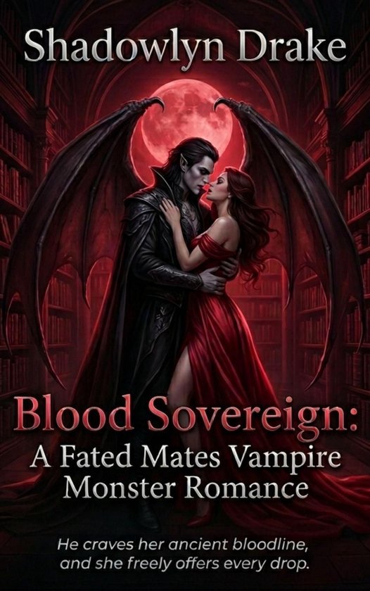 Blood Sovereign: A Fated Mates Vampire Monster Romance - cover