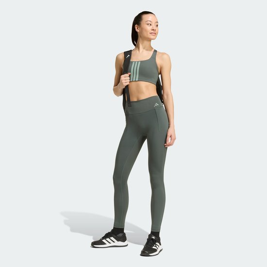Adidas Performance Optime Lange Workoutlegging - Dames - Grijs van adidas-performance — afbeelding 4