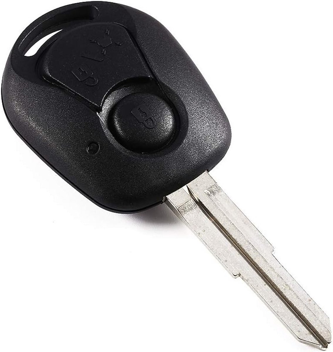 2-Button Remote Key Fob Shell voor Actyon Kyron Rexton - Vervangende Sleutelhuls voor Auto met Qi Technologie en Hoogwaardige Materialen