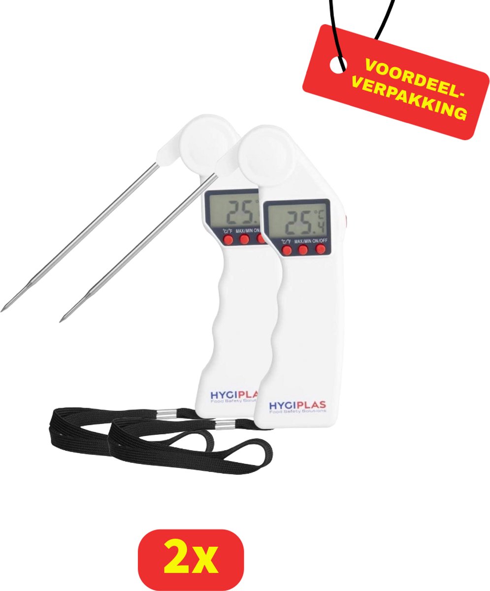 Hygiplas Easytemp Witte Thermometer - Voordeelverpakking