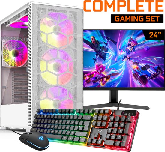 Gaming PC set ScreenON RTX 3050 6GB...
