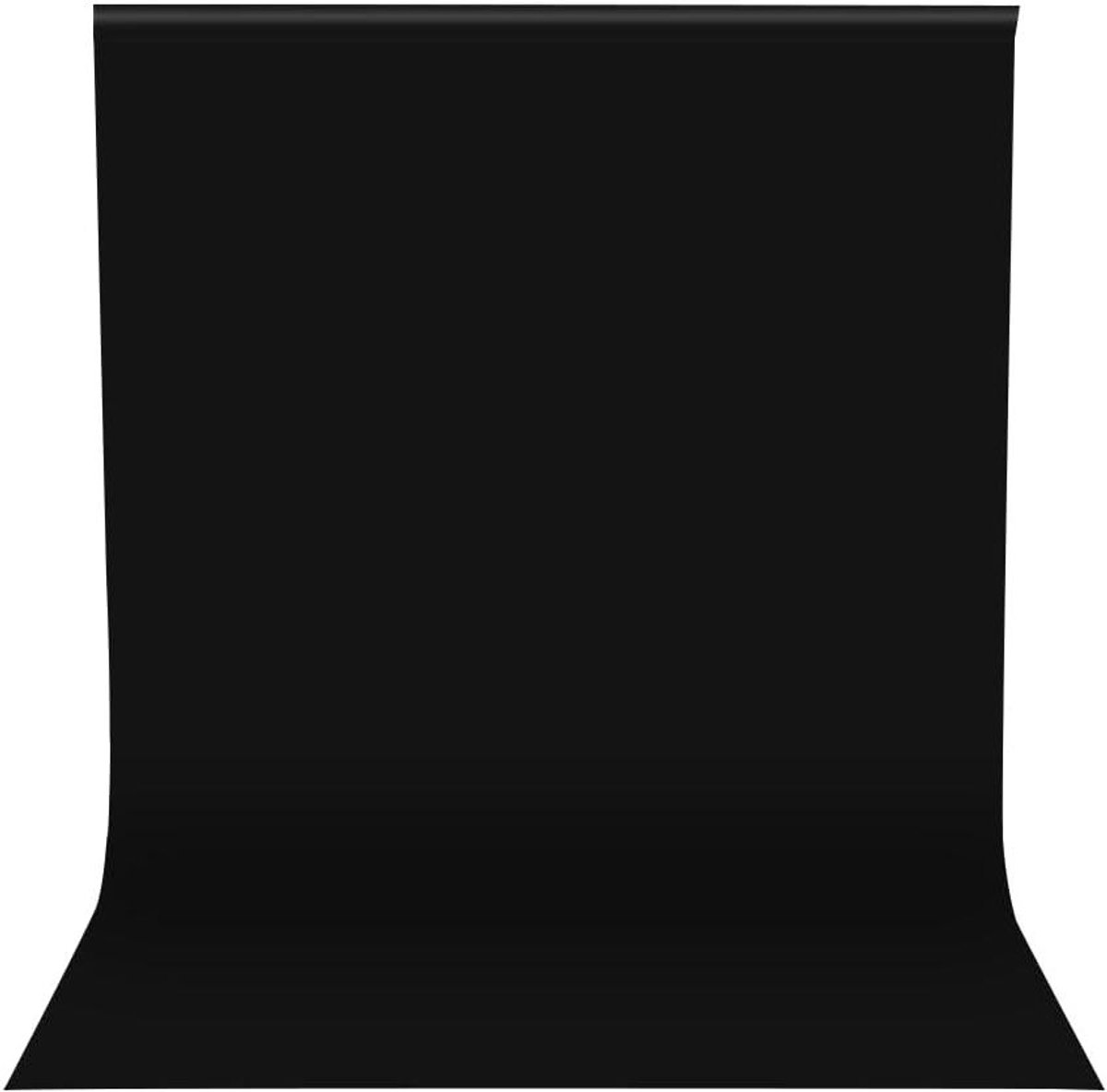 Fotografie Achtergrond - Studio Doek - Professionele Foto's - Wasbaar Materiaal - 3x2m - Zwart