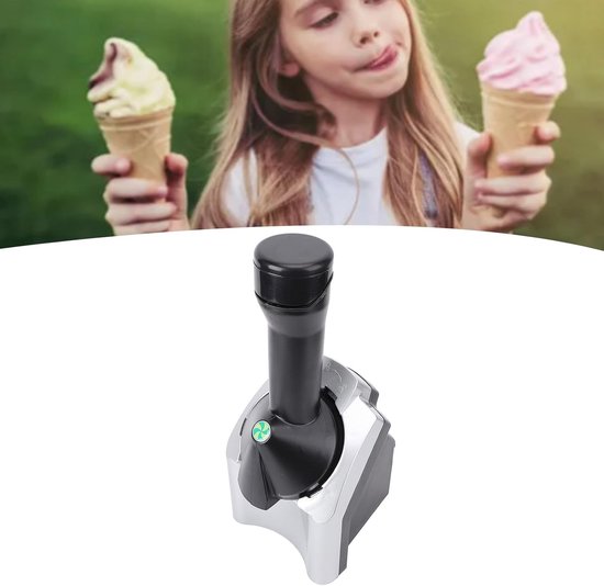 Dessert Maker - IJsmachine Sorbetmaker - Desserts Maken - Instelbare Zoetheid - Compact Ontwerp - Wit — afbeelding 4