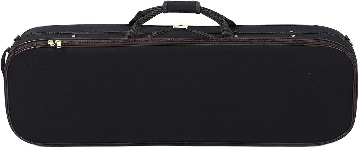 Vioolkist - Koffer viool - Vervoer instrument - Harde schaalconstructie - 4/4 formaat - Zwart
