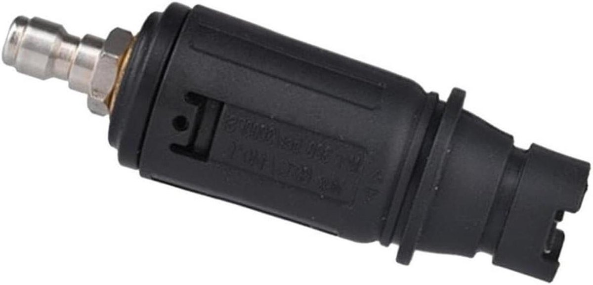 Verstelbare Watersproeier - Hogedruk Sproeikop - Auto Wassen - Krachtige Waterstraal - 115 cm - Zwart