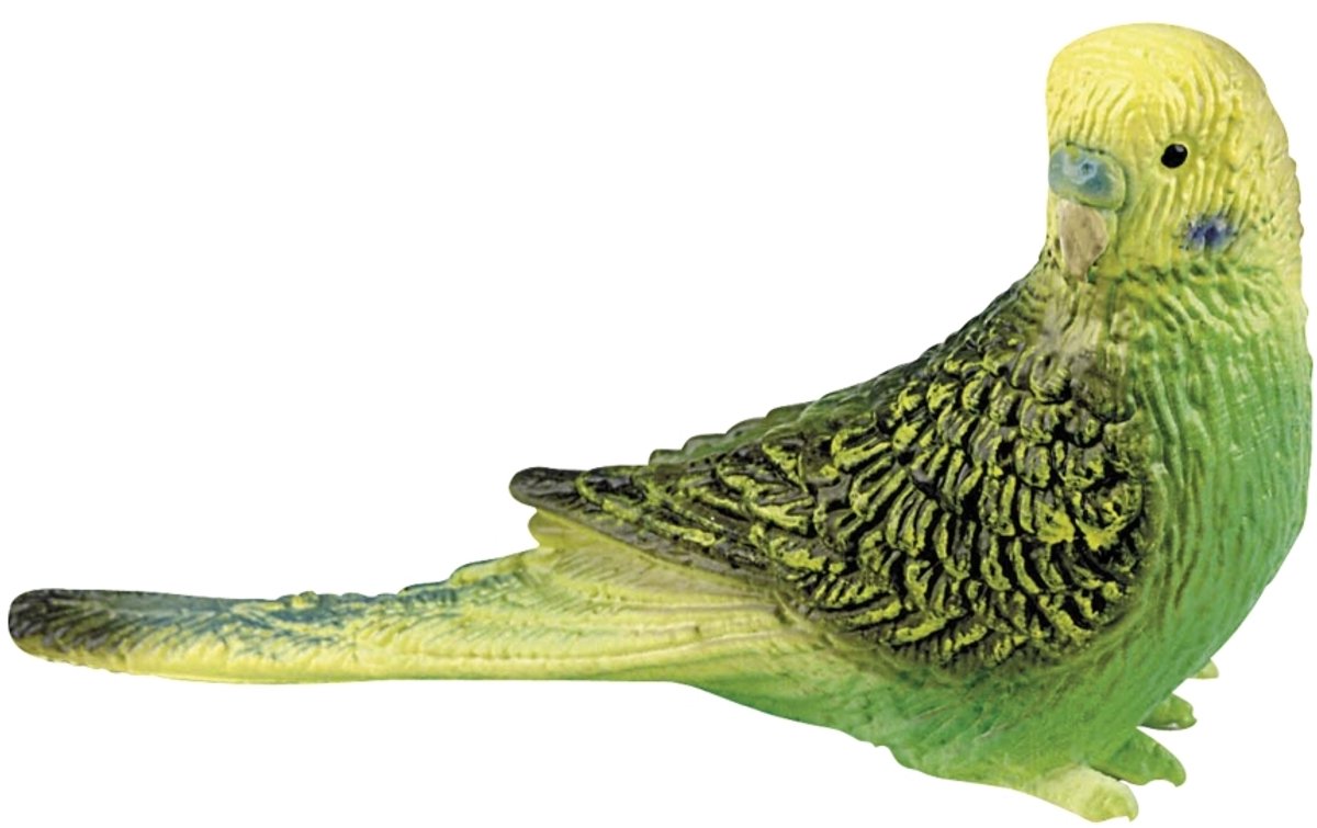 Bullyland 69381 – Speelfiguur Parkiet – ca. 5cm – levensecht en detailrijk vormgegeven – ideaal als educatief speelfiguur, decoratie of klein cadeautje voor kinderen vanaf 3 jaar.
