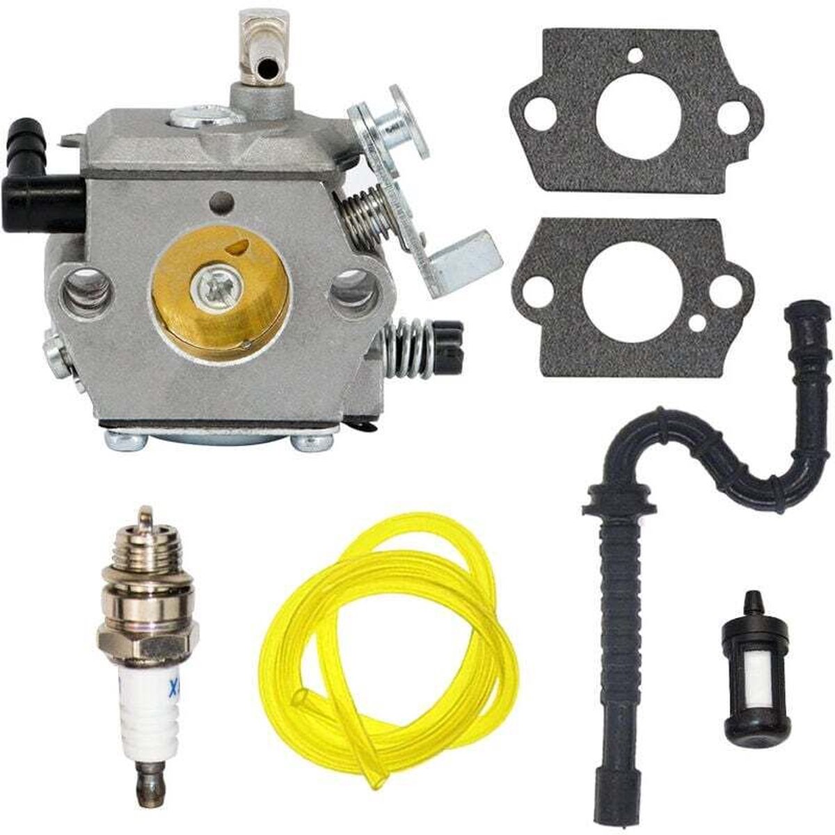 Geschikt geschikt voor Stihl 028 028AV carburateurset HU-40D Walbro WT-16B pakkingfilter