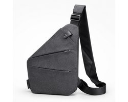 Nifkos Schoudertas - Anti Diefstal Tas Dames - Reistas Handbagage - Vakantie - Vliegtuig - Handbagage Tas - Explore Plus Smart Carry - Waterdichte Tas - Roolo Bag Cross Overanti Diefstal