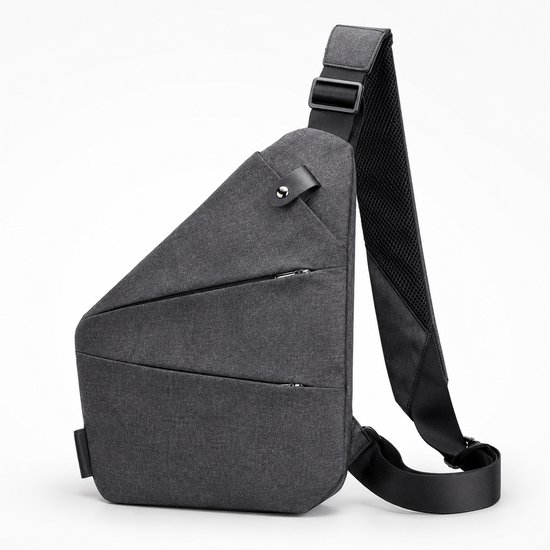 Nifkos Schoudertas - Anti Diefstal Tas Dames - Reistas Handbagage - Vakantie - Vliegtuig - Handbagage Tas - Explore Plus Smart Carry - Waterdichte Tas - Roolo Bag Cross Overanti Diefstal