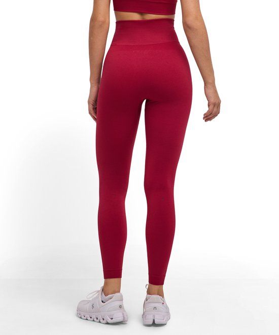 FALKE Training Move Better Long vochtregulerend functioneel materiaal broek dames rood - maat M van FALKE — afbeelding 2
