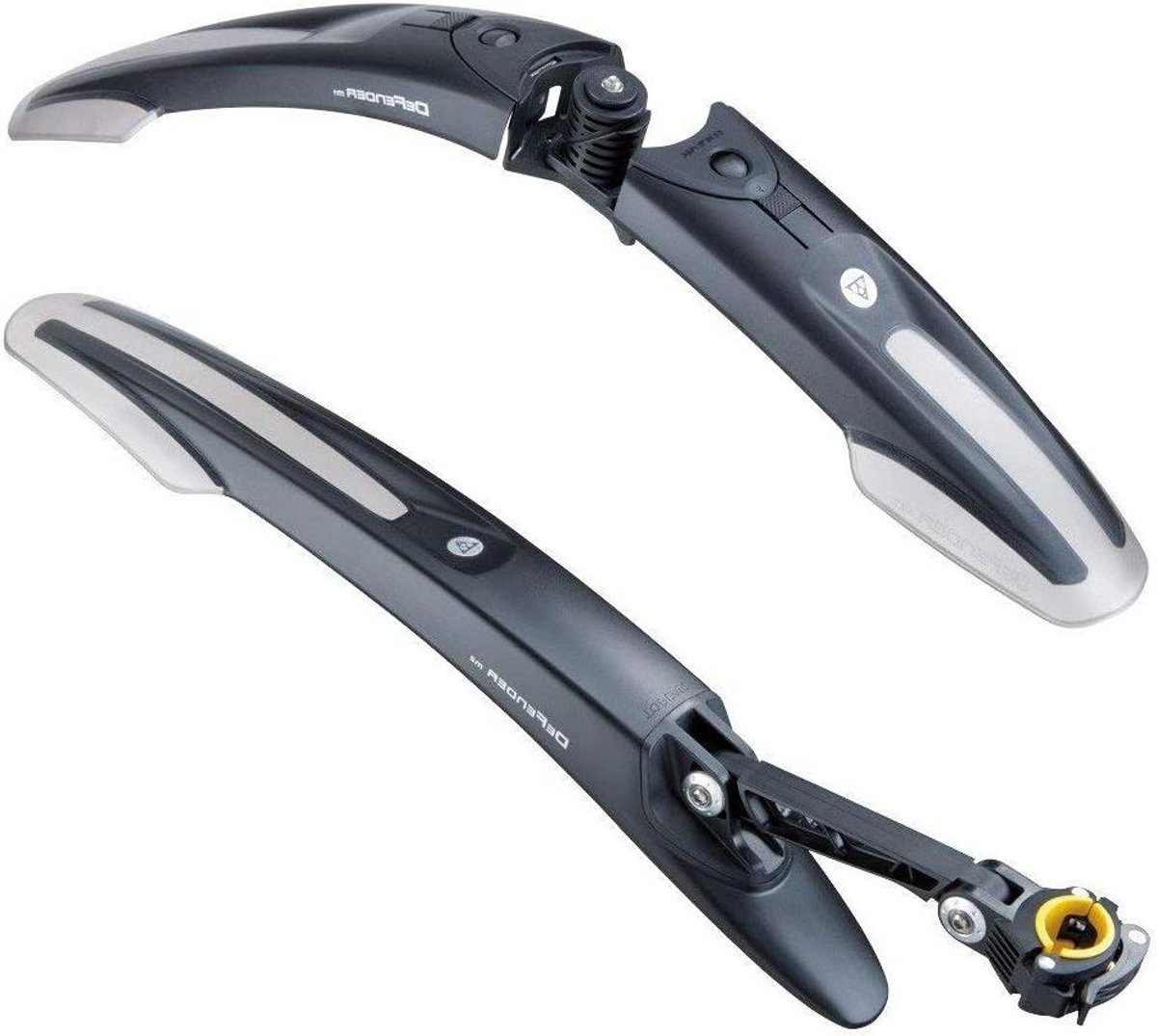 Spatbordenset - Fiets spatborden - Bescherming tegen vuil - Eenvoudige montage - 26 inch - Zwart