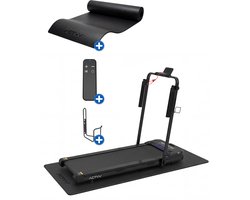 ACTYV Loopband Inklapbaar 1-12km/u - Inclusief Smeerolie, Beschermmat - Hardloopband - Treadmill - Wandelband - Walking pad - Voor Thuis - Elektrisch - Opvouwbaar V3