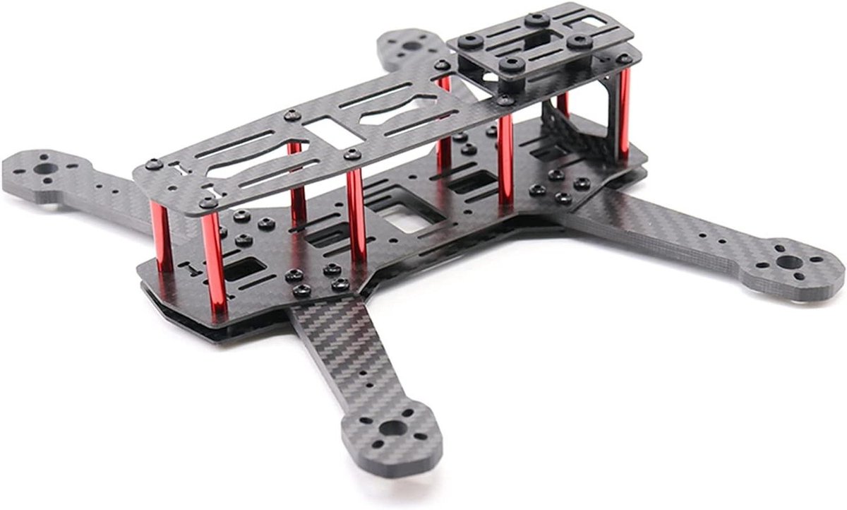Drone Frame Kit - FPV Quadcopter Frame - Drone Racing - 5mm Arm Dikte - 250 mm Wielbasis - Mat