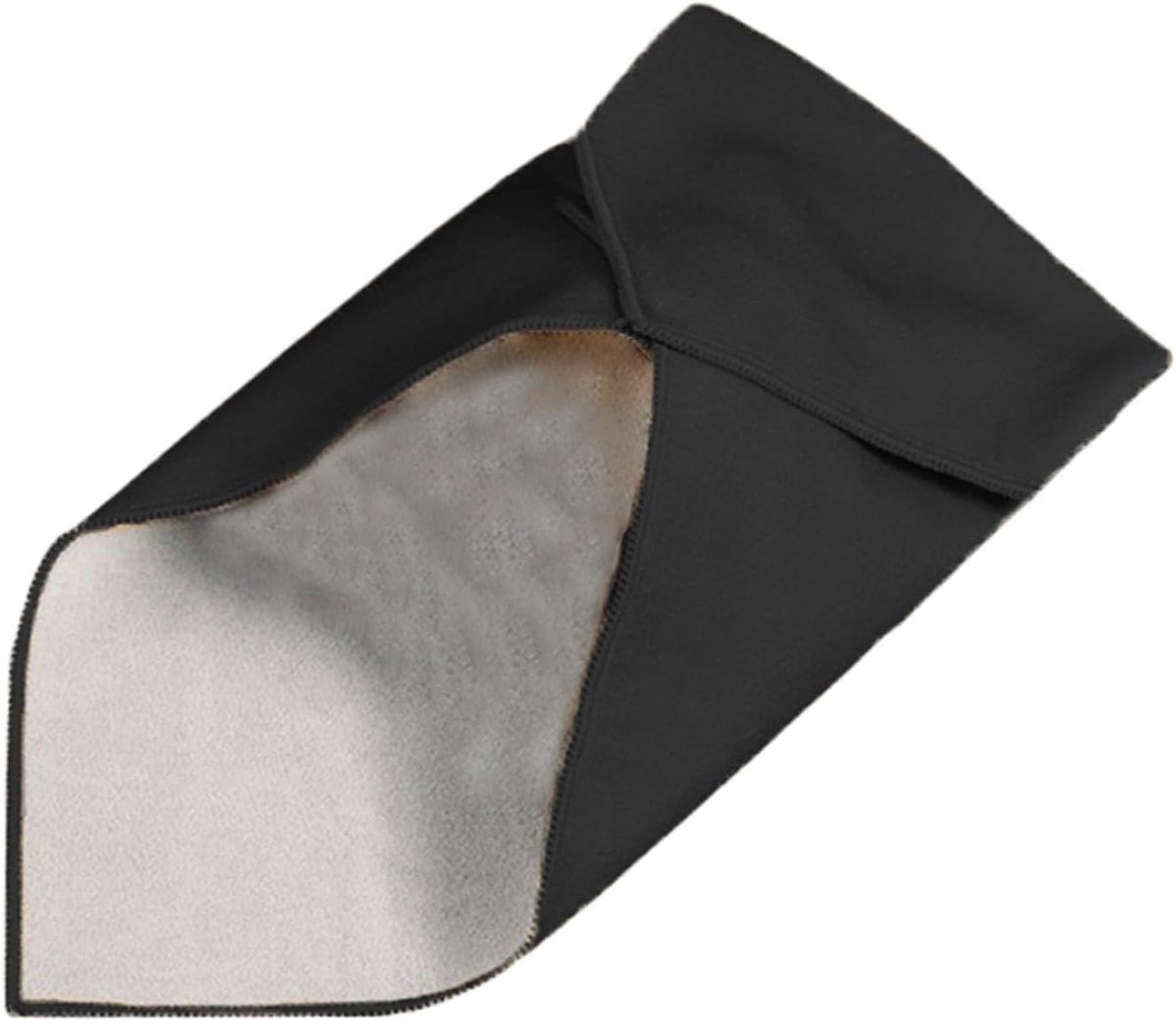 Camera Opbergtas - Lens Wrap - Apparatuur Beschermen - Zelfklevend Ontwerp - 35x35 cm - Zwart
