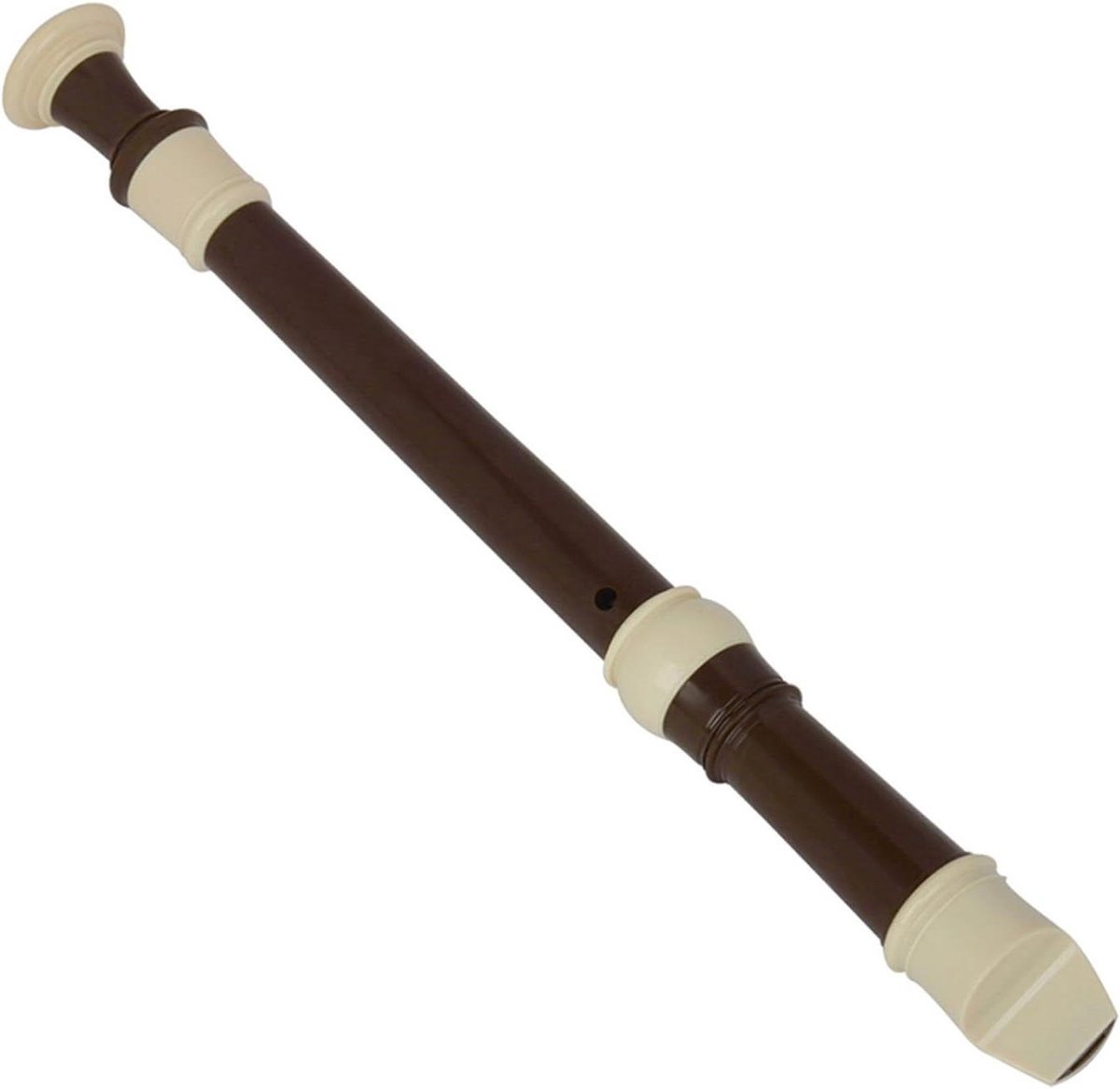 Houtblazer Instrument - Blokfluit - Muziek Leren - Draagbaar en Duurzaam - 35cm Lengte - Bruin