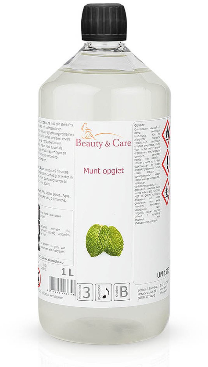 Beauty & Care - Munt opgiet - 1 L. new