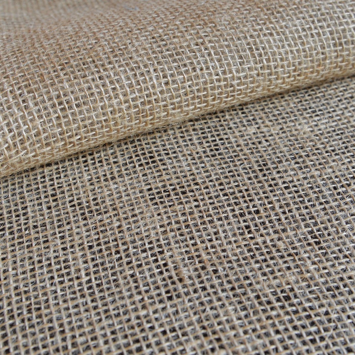Opengewerkte jute stof 180g/m2