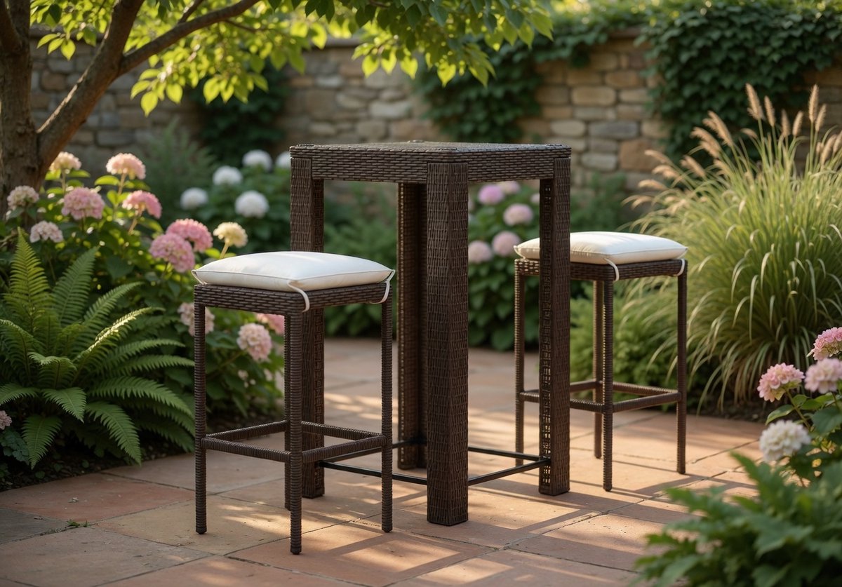 Design Barkruk Set van 2 – Bruin – Industrohome