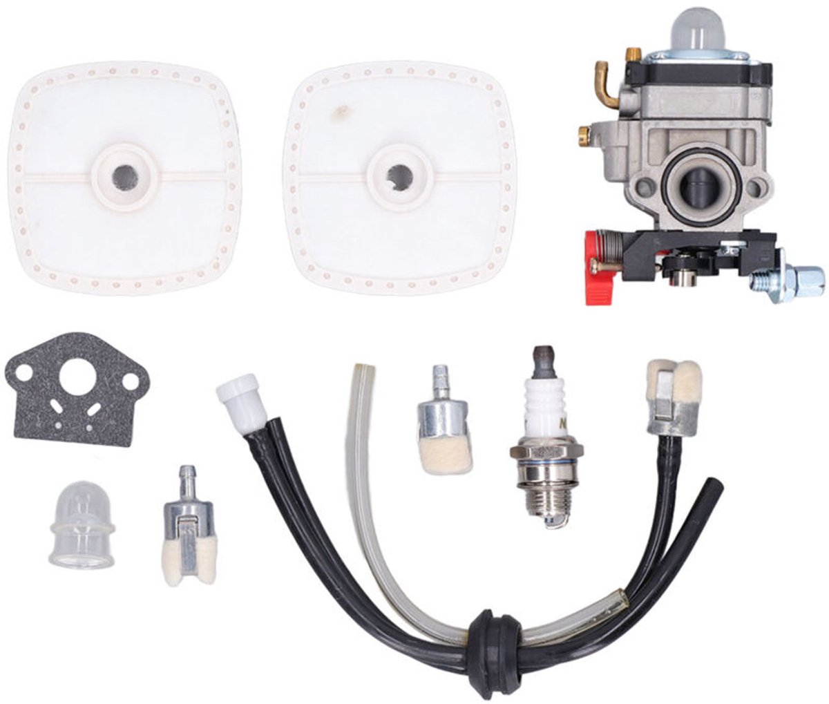 Carburateursets geschikt voor grasmaaiers, geschikt geschikt voor Echo PAS260 SRM260 PB-260L 22,5cc 23cc ZENOAH G23LH en G2D motoren.
