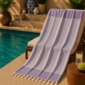 Serviette de bain Peshtemal Hürrem 100 % coton naturel Serviette turque Drap de plage Hammam