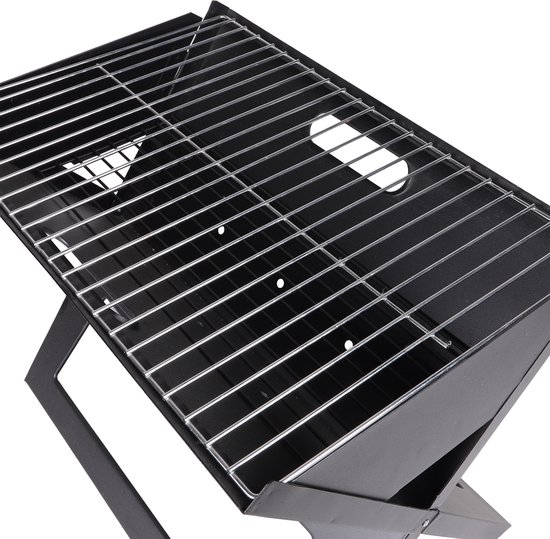 "ELITE" OPVOUWBARE BARBECUE 44,5X30,5XH35CM van Sunshine Garden — afbeelding 4