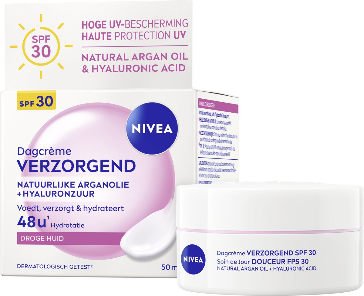 NIVEA Essentials Voedende Dagcrème Droge huid SPF30 - 50ml