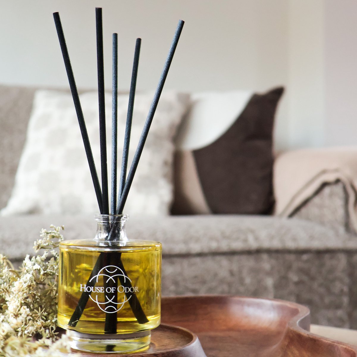House of Odor - Geurstokjes - Nuez Moscada - Geniet maandenlang van een heerlijk geurend huis!