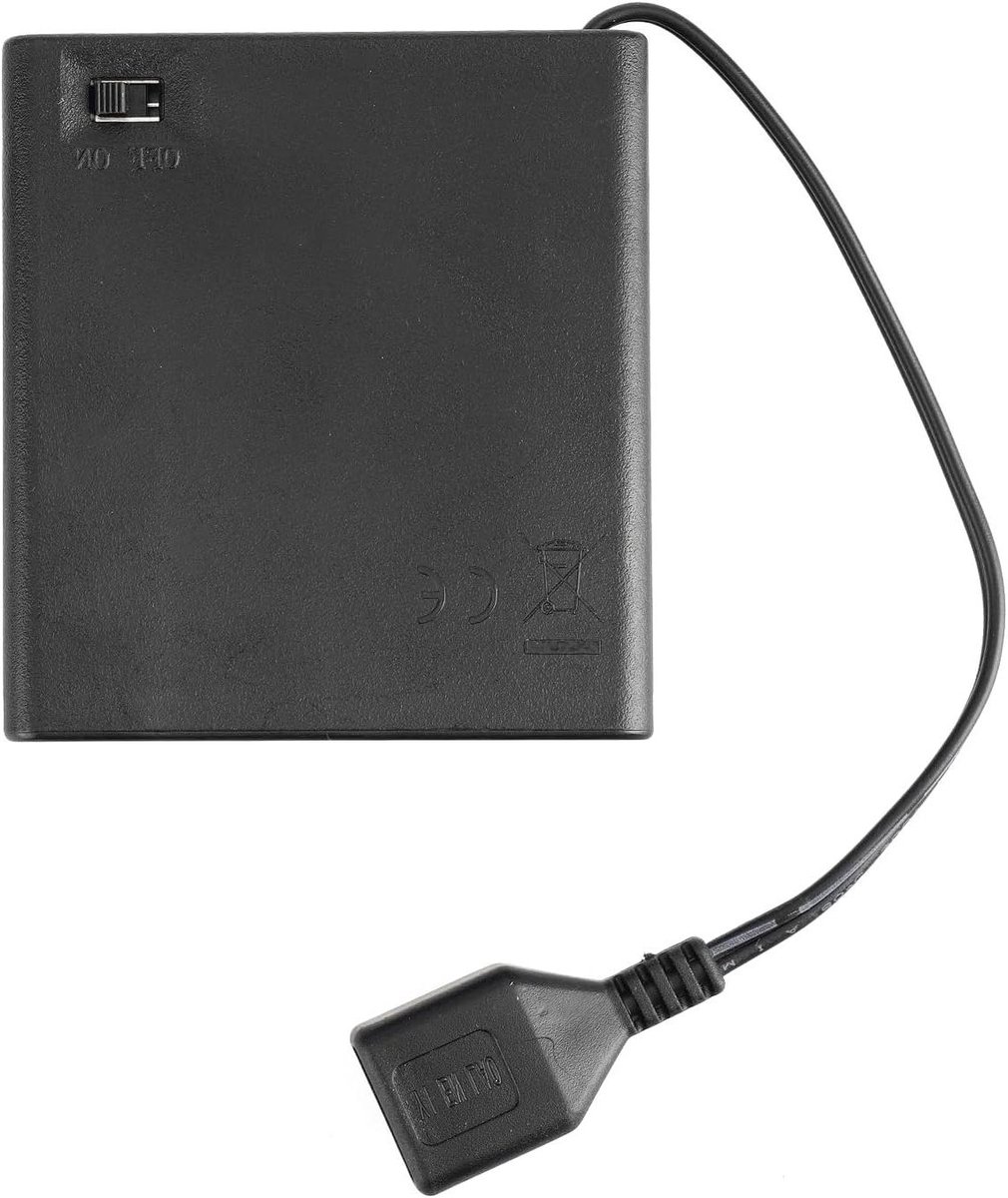Batterijhouder AA - Batterij Opslag Case - Apparaten Klaar Houden - Met Afdekking - Tot 8 Slots - Transparant