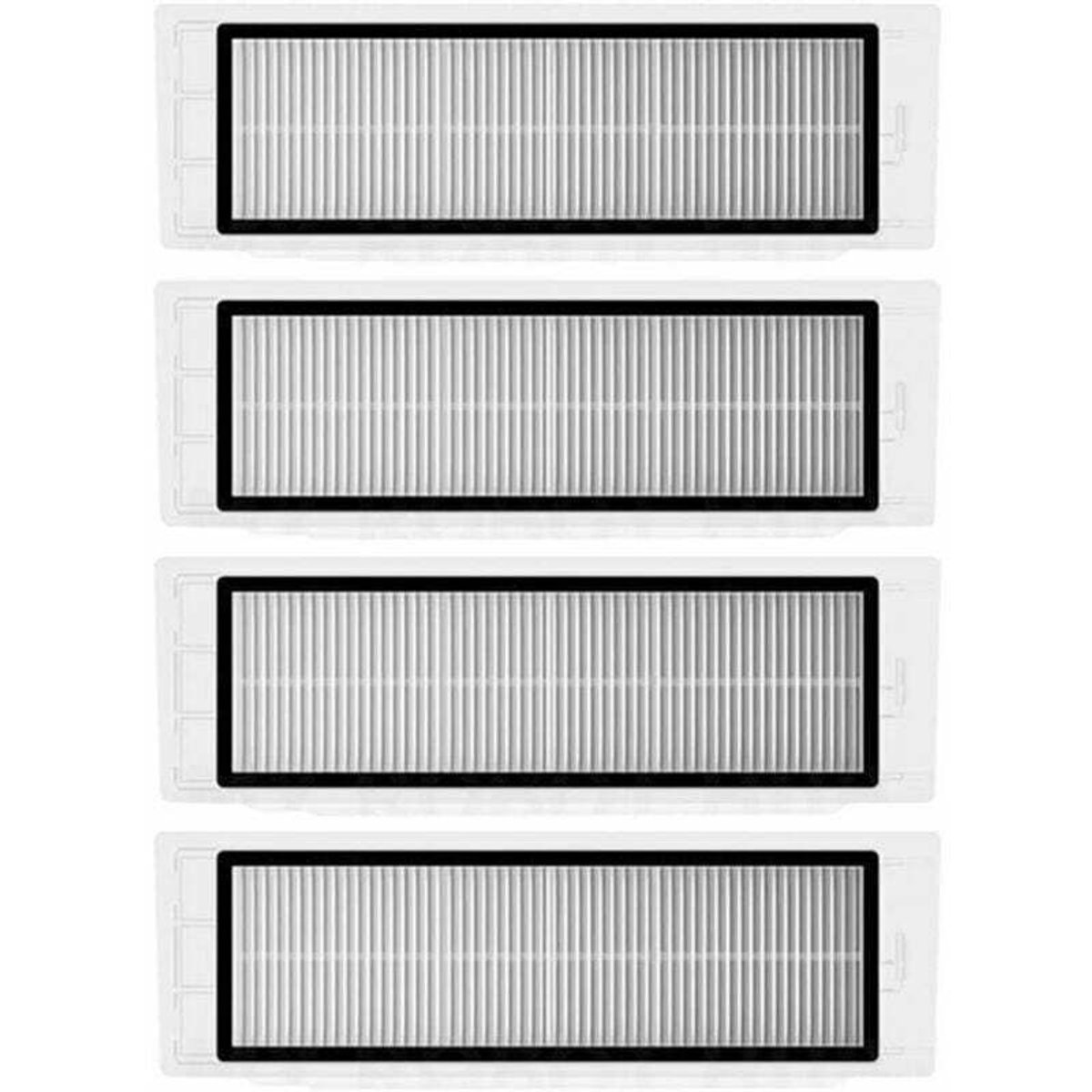 Geschikt voor Xiaomi Roborock S6 S5 MAX S60 S65 S5 S50 S55 E25 E35 stofzuiger: 4-pack HEPA-filters