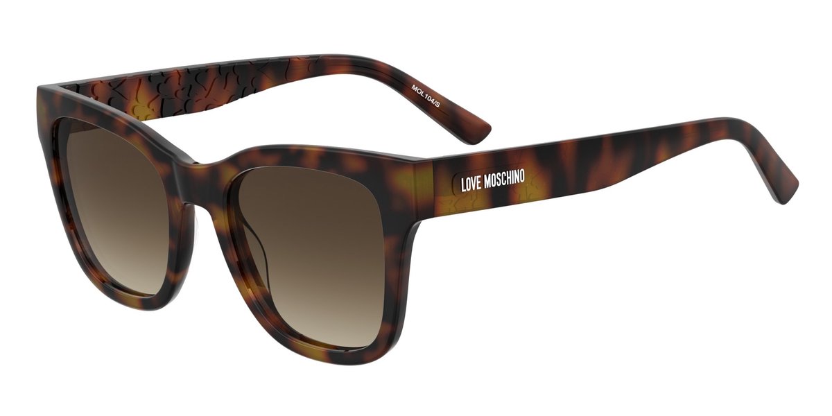 Moschino Love MOL104/S Brown havana 52/20/140 WOMAN Zonnebrillen