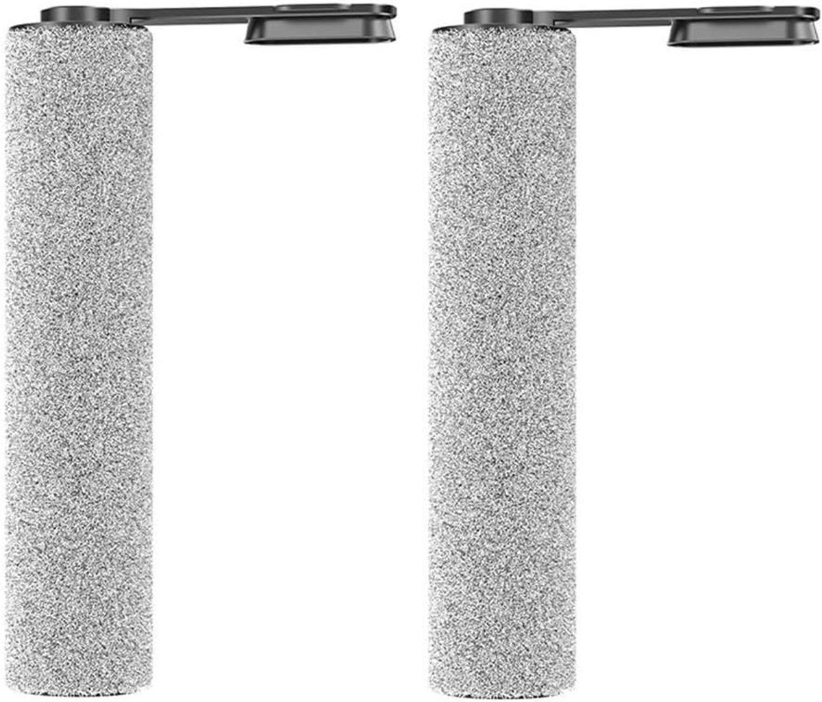 Rolborstel Stofzuiger - Reserveonderdelen - Efficiënte Reiniging - Hoge Compatibiliteit - 2 stuks - Grijs