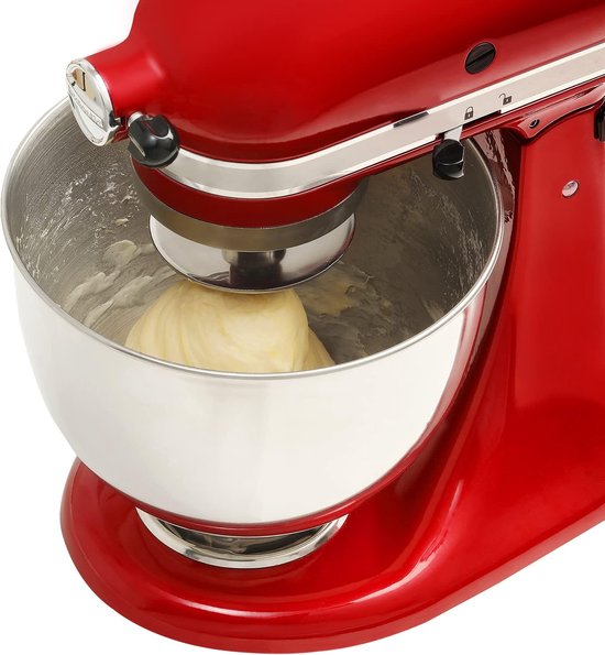 Deeghaak - Mixer accessoire - Deeg kneden - Vaatwasmachinebestendig - 4.5-5 liter - Zilverkleurig — afbeelding 4