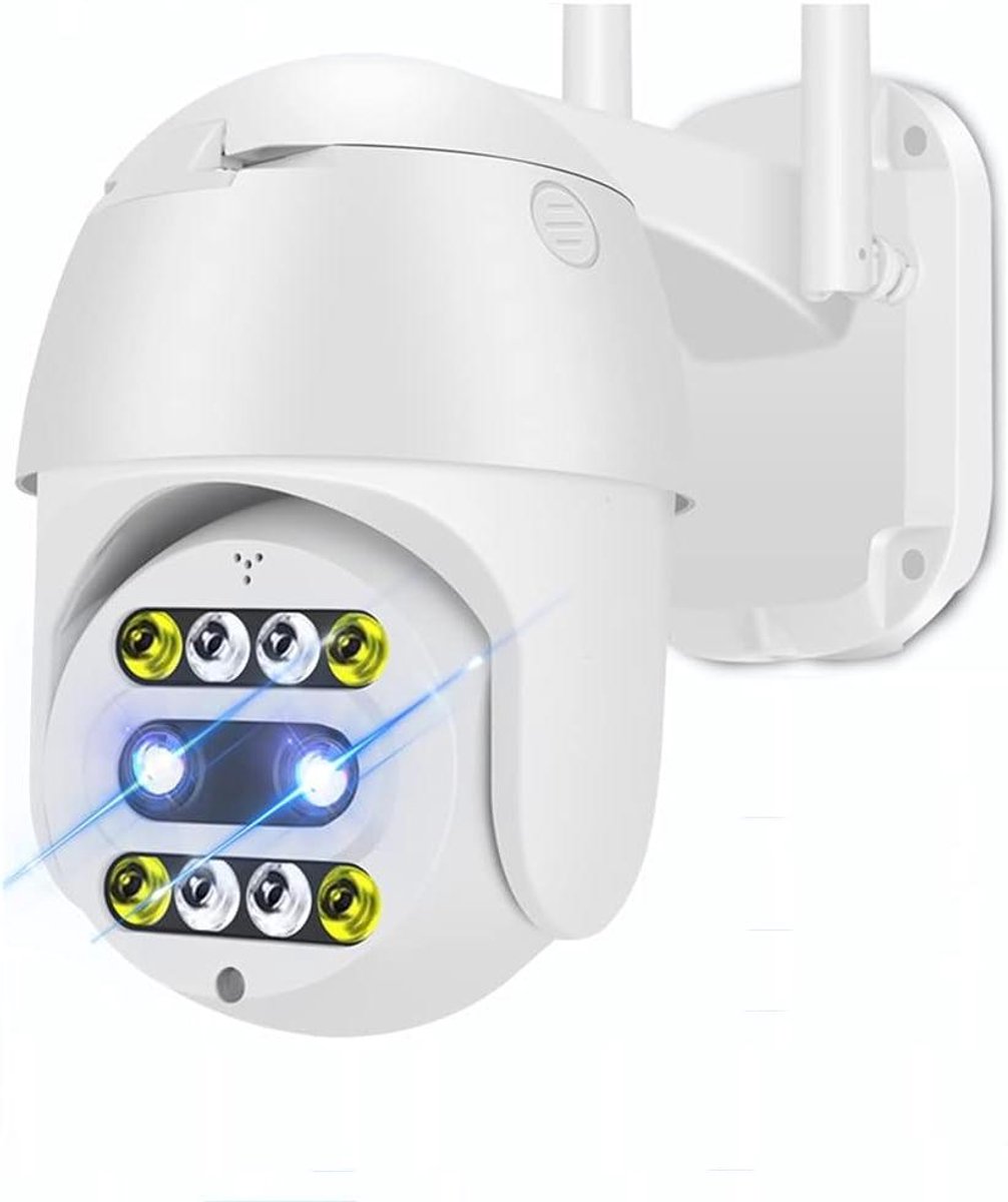 1080 P PTZ IP Camera Beveiliging WiFi Camera Kleur Nacht Outdoor Speed Dome Camera Waterdichte Surveillance CCTV HD Camera(Color:16G RAM)