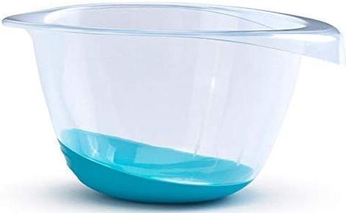 Plastic Mengkommen - Keukenbakken - Bakken en Mixen - Antislip Basis - Tot 6 Liter - Groen