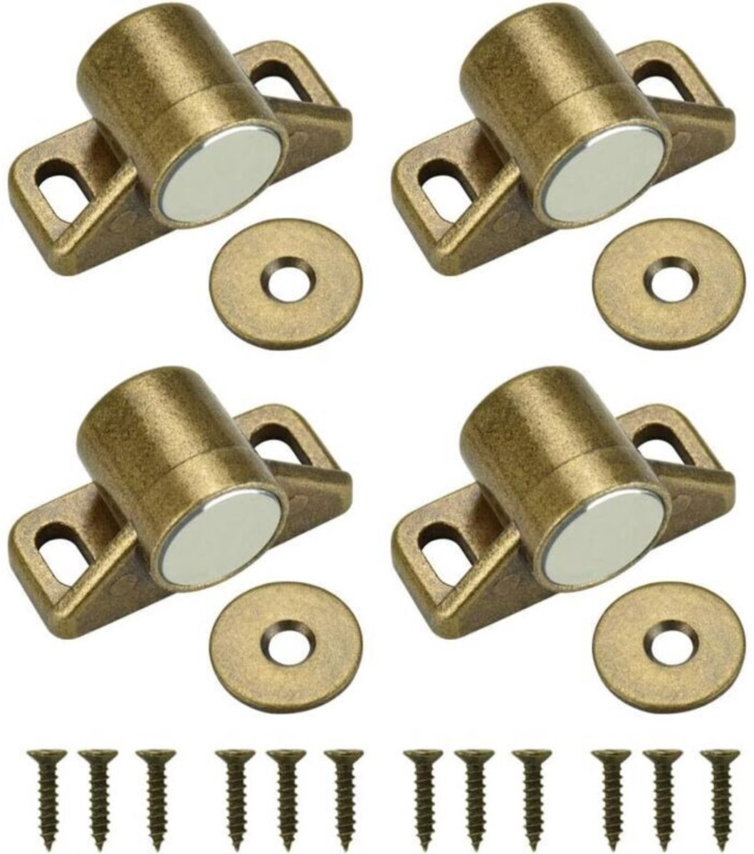 magnetische sluitingen met sluitringen en schroeven