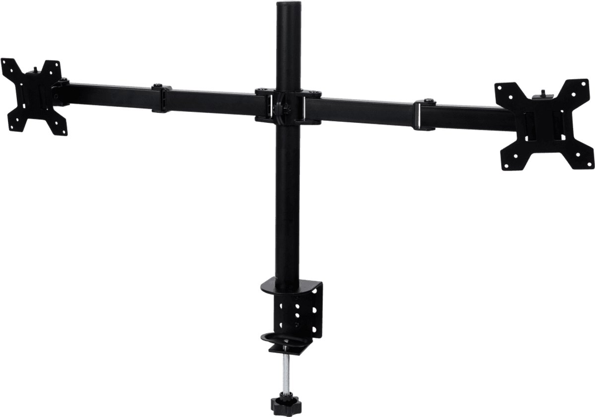 Dual Monitorarm - Battletron - Cable management system