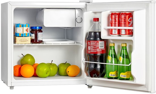 Midea MDRD86FGE01 - Tafelmodel koelkast - Wit - Mini koelkast - Vrijstaand - E label - 41 dB - 80 kWh/jaar - 43 l van Midea — afbeelding 3