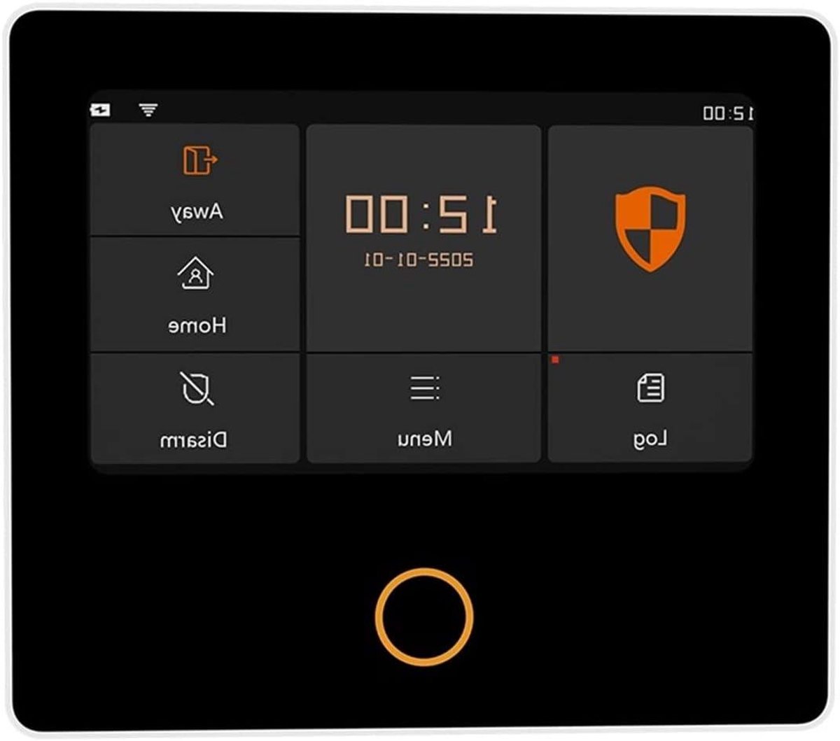 Alarmsysteem Huis - Inbraakalarm Kit - Huis Beveiligen - 115dB Sirene - 4.3 Inch Touchscreen - Wit