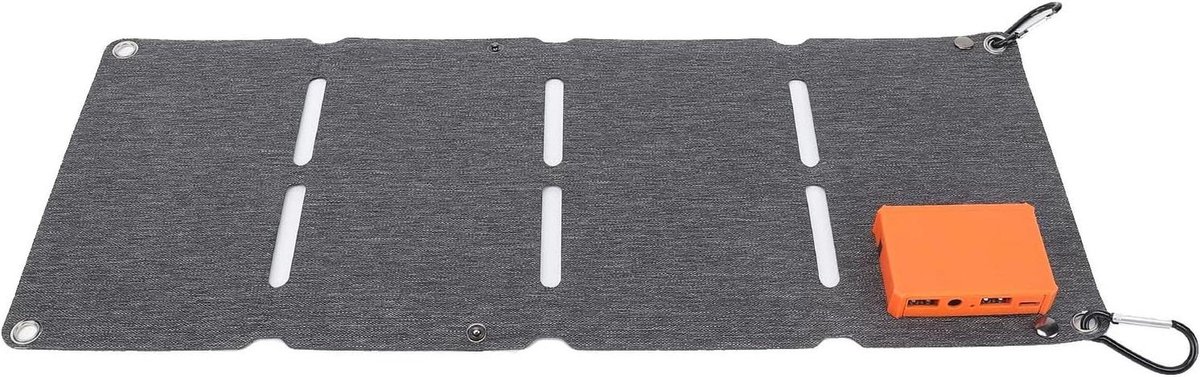 Opvouwbaar Zonnepaneel - Draagbare Lader - Buiten Opladen - Snelle QC Technologie - 40W - Zwart