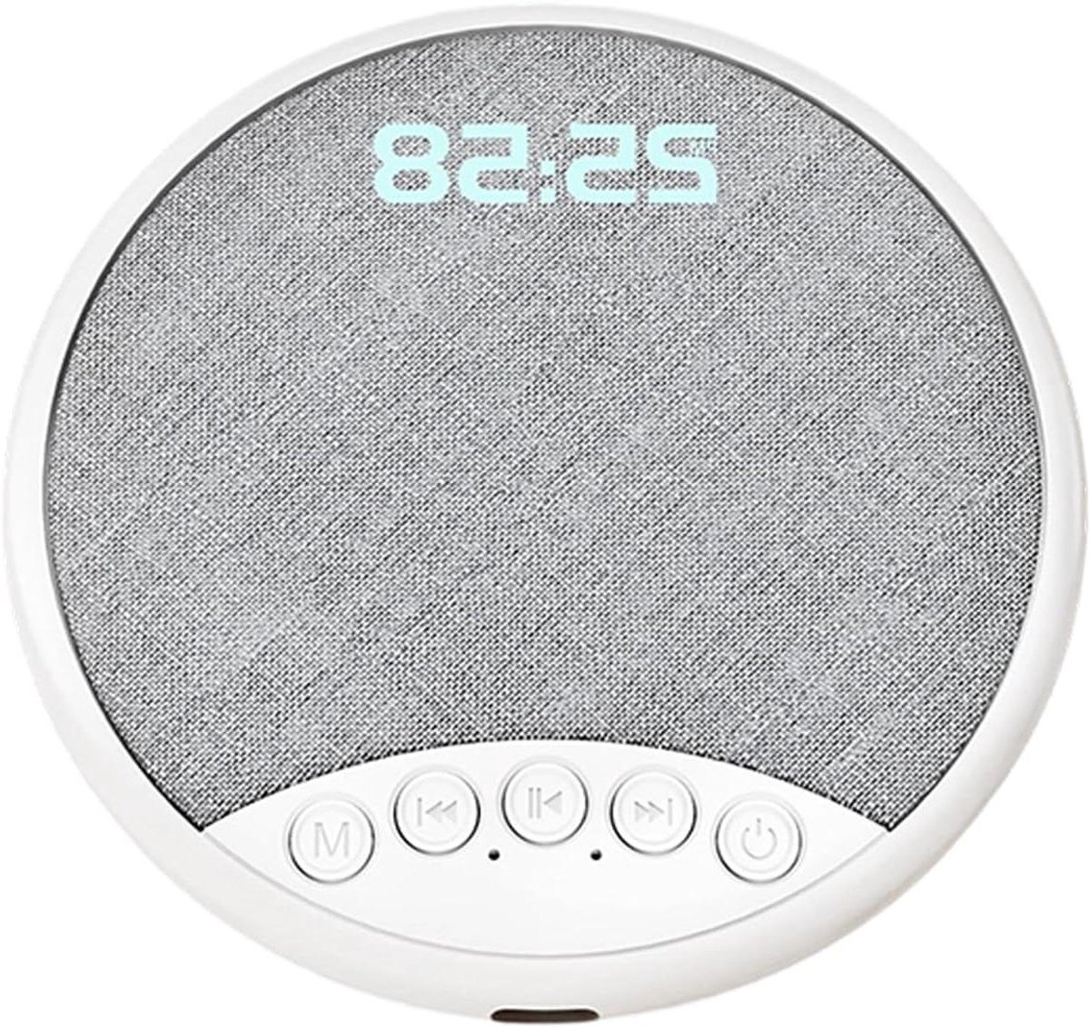 Kussenluidspreker - Bed audio - Rustig slapen - Geluidsarme technologie - 2 x 10 x 2 cm - Grijs