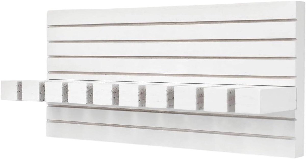 Riemhouder Kast - Gordel Organizer - Kleding Opbergen - Ruimtebesparend Ontwerp - 30 cm - Wit