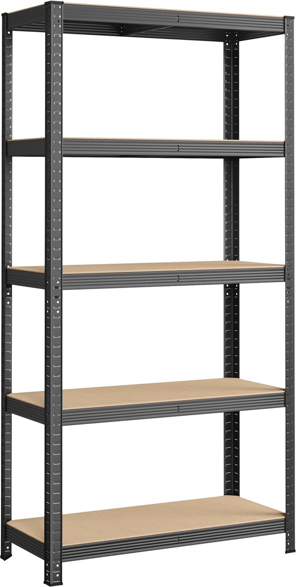 SONGMICS - Stellingkast - Opbergrek - Zware - Metalen Frame - Verstelbare - Draagvermogen 875 kg