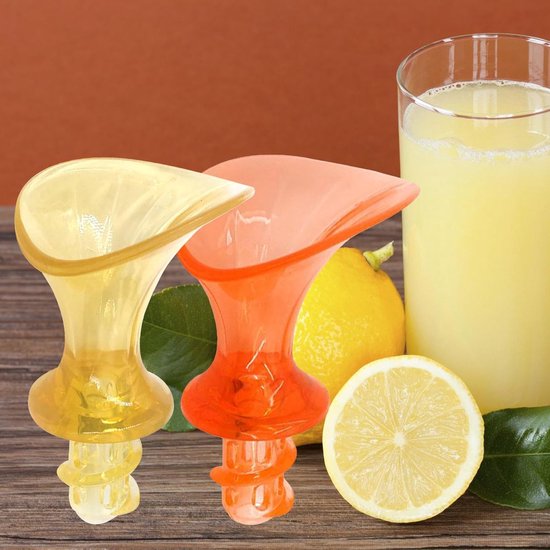 Handpers Citrus - Vruchtenknijper Sap - Moeiteloos Sappen - Ergonomische Handgreep - 7 cm - Willekeurige Kleur — afbeelding 3