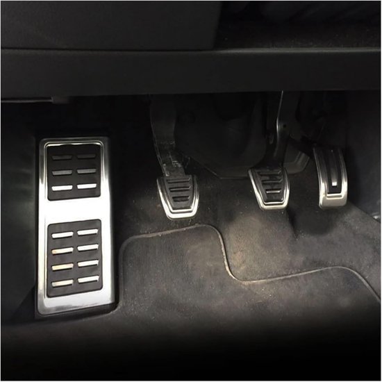 Pedaalhoezen Set - Auto Interieur - Verbeterde Grip - Eenvoudige Installatie - 3 Delig - Zwart — afbeelding 4