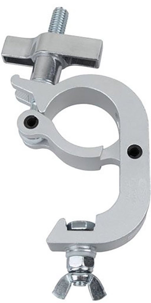 Showtec Quick Coupler Slimline 150 kg 50 mm TÜV-gekeurd zilver
