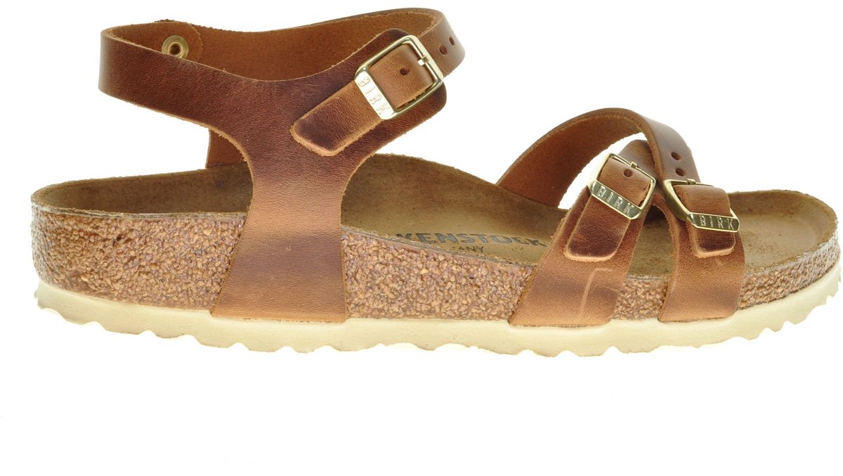 Birkenstock Kumba Bruine Slippers Fashion Wear Vrouwen