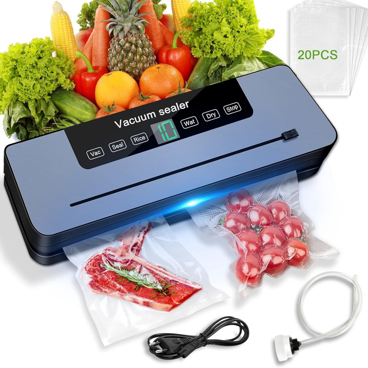 Vacuümsealer – Vacuümmachine – Vacuümverpakker - keuken gadget